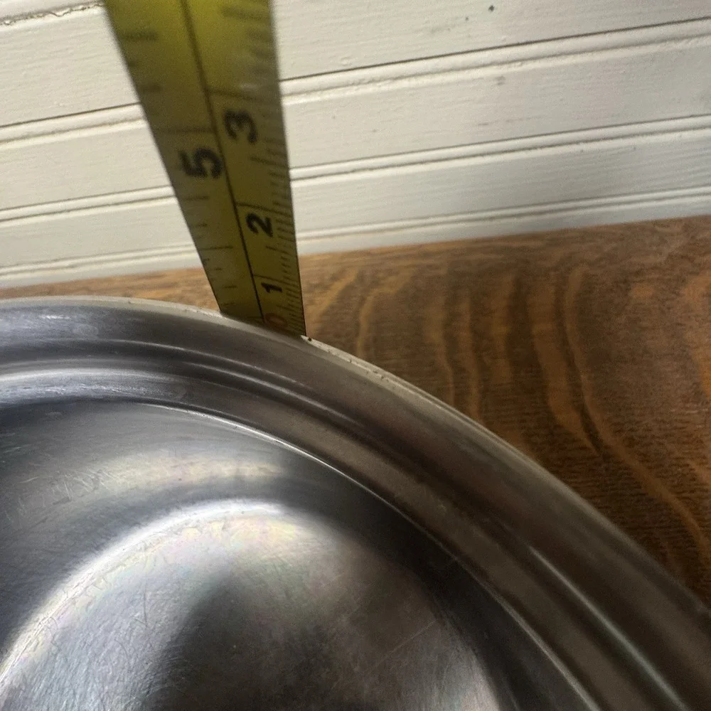 Vintage Sears 2.5 Qt Stainless Steel Saucepan Pot Lid Belgium 541-5035